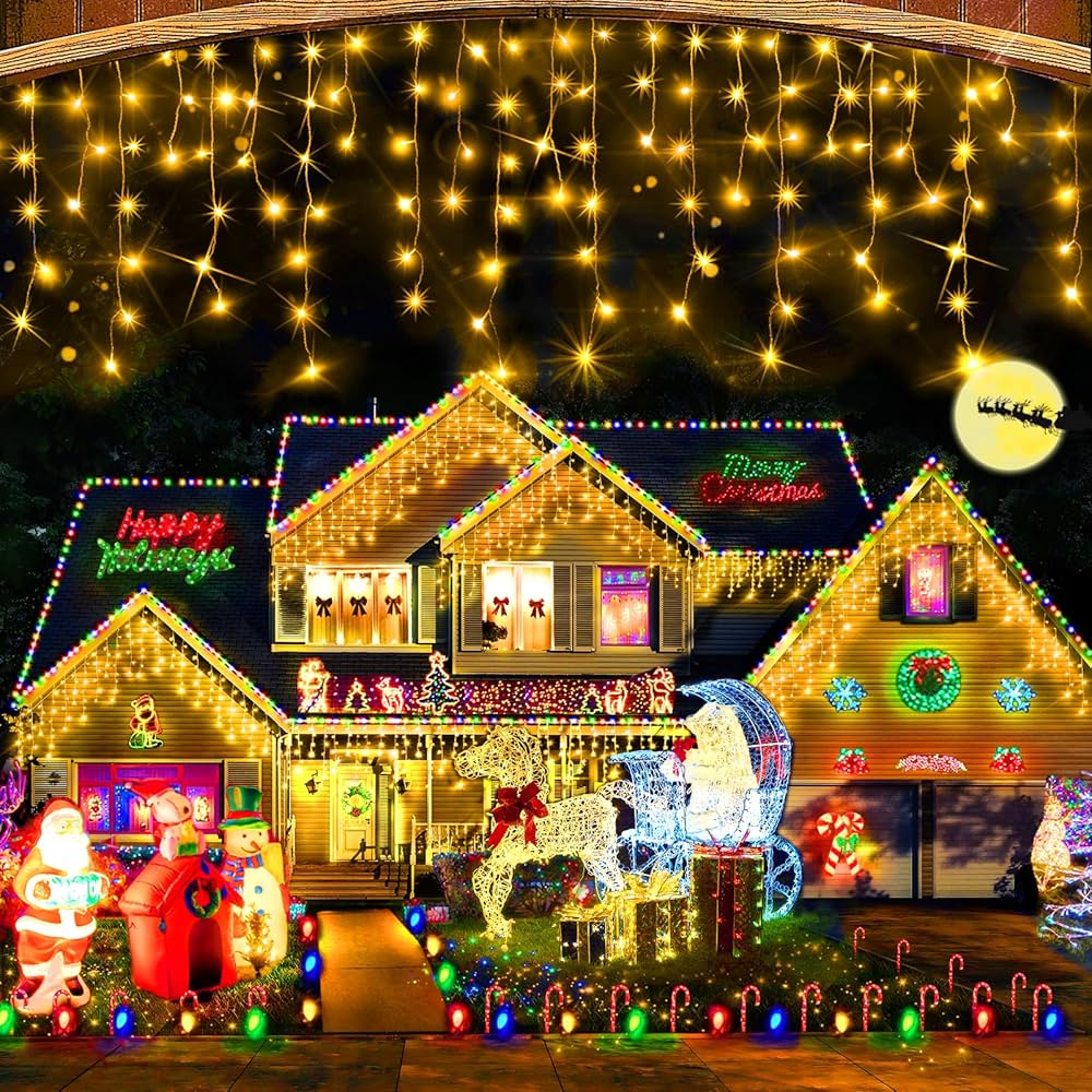 【DECORTE】WINTER DAZZLE COLLECTION 2023 Amazon.com: Dazzle Bright 164 FT 500 LED Christmas String